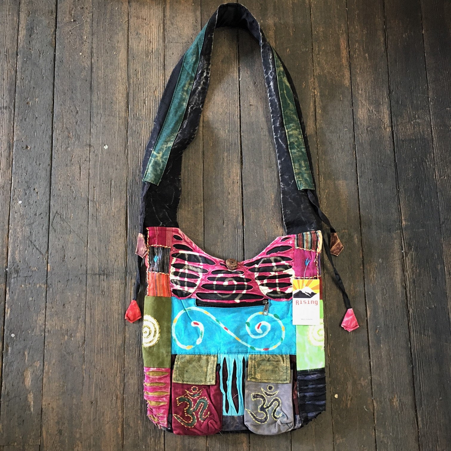 J. Jill Limited Edition Boho Patchwork Tote Shoulder Bag Hippie Chic  Pastels | eBay
